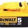 DeWalt DCB184 18V XR Schuifbatterij 5AH